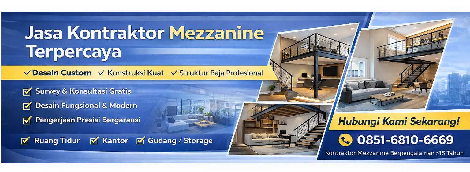 Jasa Pembuatan Mezzanine cempakaputih Bergaransi